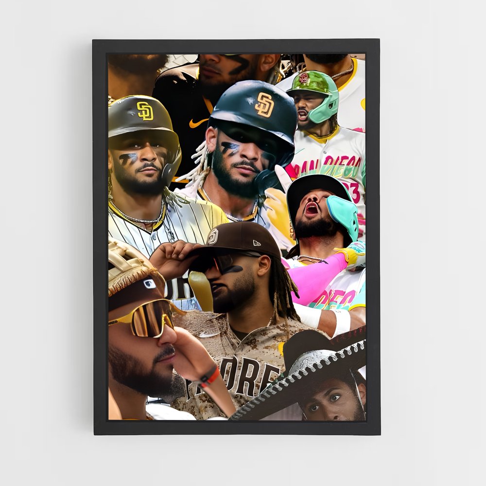 Poster Faces of Tatis – affiche Baseball (vue 2)